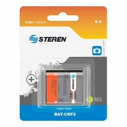 Steren Pila Desechable CR-P2, 6V 