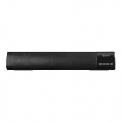 Steren Bocina Portátil SoundBar, Bluetooth, 9W RMS, Inalámbrico, USB, Negro 