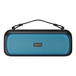 Steren Bocina Portátil BOOM-140, Bluetooth, Inalámbrico, 15W RMS, Negro/Azul 