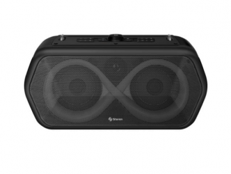 Steren Bocina Portátil BOOM-600, Bluetooth, Alámbrico/Inalámbrico, USB-A, 40W, Negro 