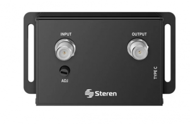 Steren Amplificador de Señal BOS-800, UHF/ VHF/FM, 35dB, Negro 