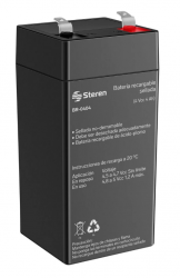 Steren Batería Sellada BR-0404, VRLA, 4V, 4Ah  