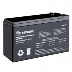 Steren Batería Sellada BR-1207, VRLA, 12V, 7000mAh  