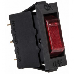 Steren Switch de Balancín BTS-14, 1 Polo, 1 Tiro, 2 Posiciones ON-OFF 