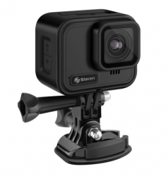 Cámara Deportiva Steren CAM-800, 16MP, 4K Ultra HD, MicroSD Max. 128GB 