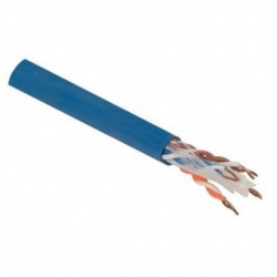 Steren Cable Patch Cat5e UTP 4 Pares, Azul - Precio por Metro 
