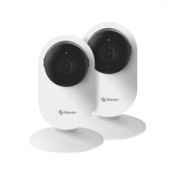 Steren Cámara CCTV Domo para Interiores CCTV-204BDL, Inalámbrico, 1080 Pixeles, Día/Noche 