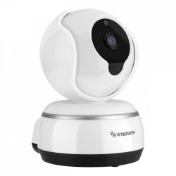 Steren Cámara IP Smart WiFi Domo para Interiores CCTV-207, Inalámbrico, Día/Noche 