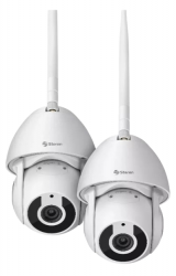 Steren Cámara de Seguridad IP Smart WiFi Domo IR para Exteriores CCTV-235/2, Alámbrico, 1920x1080 Full HD, Día/Noche  