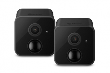 Steren Cámara de Seguridad IP Smart WiFi Cubo IR para Interiores CCTV-241, Inalámbrico, 1920x1080 Full HD, Día/Noche 