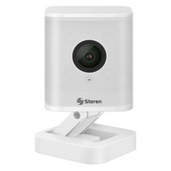 Steren Cámara de Seguridad IP Smart WiFi Cubo para Interiores CCTV-625, Inalámbrico, 1920 × 2160 Píxeles, Día/Noche 