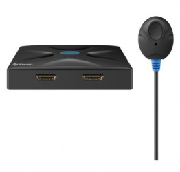 Steren Multiplexor COM-318, 3 Conectores HDMI, USB, Negro 