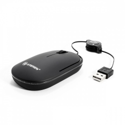 Mouse Steren Óptico COM-551, Alámbrico, USB, 800DPI, Negro 