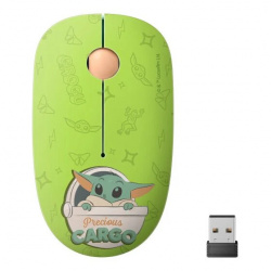 Mouse Ergonómico Steren COM-5711/SW, Inalámbrico, Laser, 1.600DPI, RF Inalámbrico, Verde 