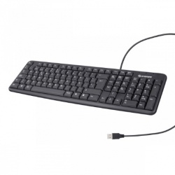 Teclado Steren COM-624, Alámbrico, USB, Negro (Español) 
