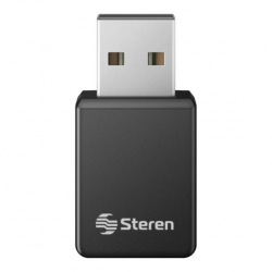 Steren Adaptador de Red USB COM-8230+, Alámbrico, WLAN, 600 Mbit/s, Doble Banda 2.4/5 GHz 