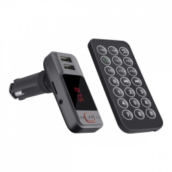 Steren Transmisor de Audio para Auto FMT-845, Bluetooth, Negro 