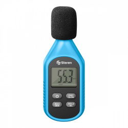 Steren Decibelímetro Digital HER-404, 30 - 130dB, Azul 