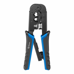 Steren Pinza Ponchadora 250-780, RJ-12/ RJ-45, Negro/Azul 