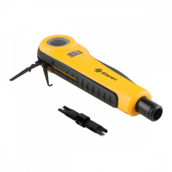 Steren Pinza Ponchadora HER-672, RJ-45, Amarillo/Negro 