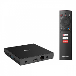 Steren TV Box INTV-1000, Android, 16GB, 4K Ultra HD, WiFi, HDMI 