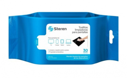 Steren Limpiadoras para Pantallas LIM-126, 30 Piezas 
