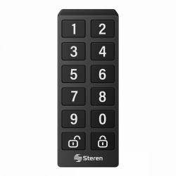 Steren Teclado numérico Bluetooth LOCK-400RM, Negro, para vincular con LOCK-400 