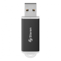 Memoria USB Steren MFD-032S, 32GB, USB 2.0, Lectura 40MB/s, Escritura 20MB/s, Negro 