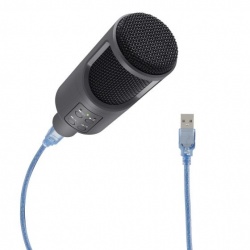 Steren Micrófono para PC MIC-555, Alámbrico, Negro 