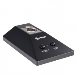 Steren Base para Micrófono tipo Cuello de Ganso MIC-605, Negro 