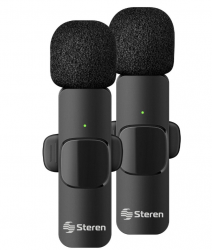 Steren Micrófono Lavalier MIC-9010, Inalámbrico 