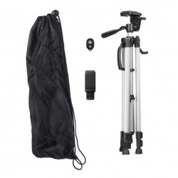 Steren Tripié MOV-038, 50 - 140cm, Aluminio/Negro 