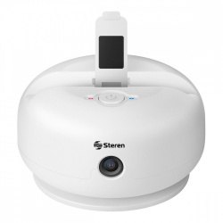 Steren Seguidor Inteligente 360° MOV-080, Blanco, para Grabación con Smartphone/Tablet 