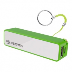 Cargador Portátil Steren Power Bank MOV-102, 2000mAh, Verde 