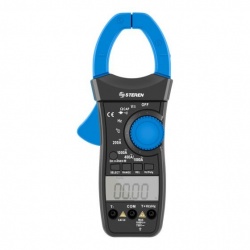 Steren Multímetro de Gancho MUL-115, Bluetooth, Negro/Azul 