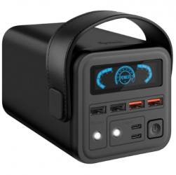 Cargador Portátil Steren Power Bank PB-065-50AH, 50.000mAh, Negro 