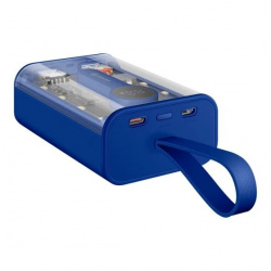 Cargador Portátil Steren Power Bank PB-2010L, 10.000mAh, Azul 