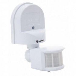 Steren Sensor de Movimiento PIR Montaje en Pared PIR-110, Alámbrico, hasta 11 Metros  