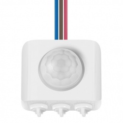 Steren Sensor de Movimiento PIR PIR-112, Alámbrico, 2.5 Metros, Blanco 