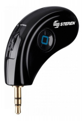 Steren Transmisor de Audio para Auto, Bluetooth 4.0, Negro 