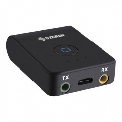 Steren Transmisor y Receptor de Audio, Inalámbrico, USB, 10 Metros 