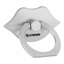 Steren Mini Base para Smartphone POD-202, Plata 