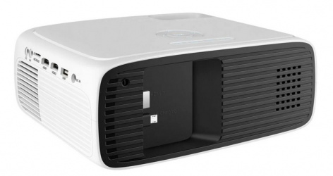 Proyector Portátil Steren PRO-380 LED, 1920x1080 Full HD, 250 lúmenes ANSI, con Bocinas, Blanco  