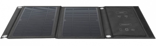 Cargador Portátil Solar Steren PS-500, 15W, Negro 