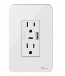 Steren Multicontacto SHOME-119, 2 Salidas, 120V, 15A 