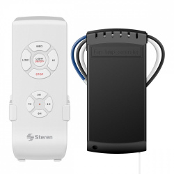 Steren Control Remoto para Ventilador de Techo SHOME-190, WiFi, Blanco 
