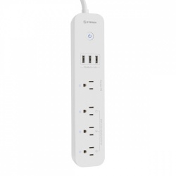 Steren Smart Plug SHOME-300, Wi-Fi, 4 Conectores, 1000W, 10A, Blanco 
