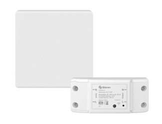 Steren Apagador Cinético SHOME-611, Inalámbrico RF, Blanco 