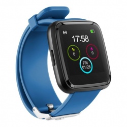 Steren Smartwatch SMART BAND-200, Touch, Bluetooth, Android/iOS, Azul - Resistente al Agua 