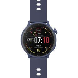 Steren Smartwatch SMW-3000, Touch, Bluetooth, Android/iOS, Negro/Azul - Resistente al Agua 